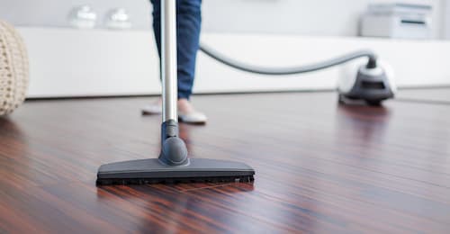 Vacuuming Wood Flooring